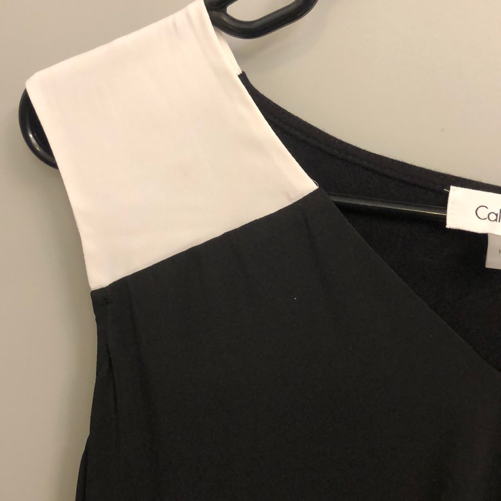 Calvin Klein Colorblock Blouse - Picture 3 of 7